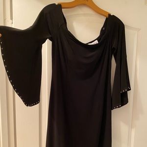 Black evening dress